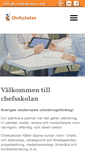 Mobile Screenshot of chefsskolan.com